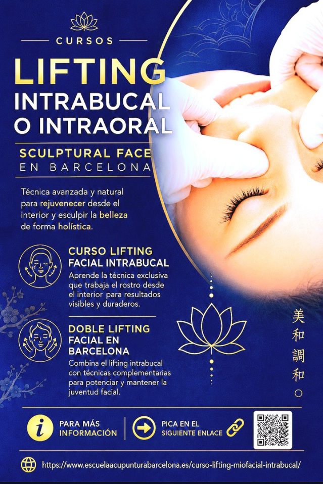 CURSOS LIFTING INTRABUCAL BARCELONA - DOBLE LIFTING INTRAORAL CIUDAD BARCELONA ESPAÑA