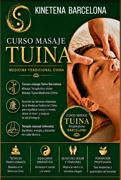 CURSOS MASAJE TERAPÉUTICO MEDICINA CHINA BARCELONA ESPAÑA