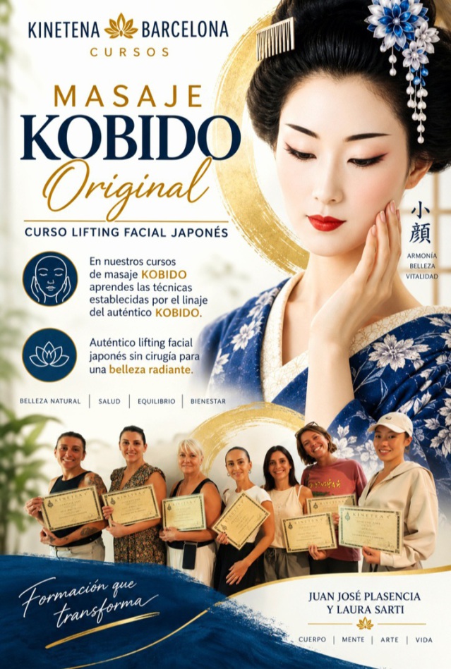 CURSOS KOBIDO BARCELONA - ESPAÑA - CURSO LIFTING JAPONÉS EN LA CIUDAD BARCELONA